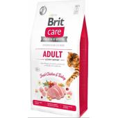 Brit Care Cat Grain Free Adult Activity Support сухой корм для активных взрослых котов (целый мешок 7 кг)